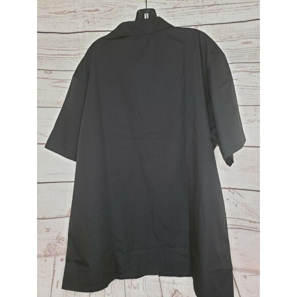 Cherokee Men’s Black Zip-Up Shirt XL – Embroidered Design, 3 Pocket Utility Styl - Picture 5 of 11